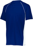 Augusta Sportswear Youth Limit Jersey in Navy/White  -Part of the Youth, Youth-Jersey, Augusta-Products, Baseball, Shirts, All-Sports, All-Sports-1 product lines at KanaleyCreations.com