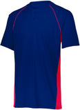 Augusta Sportswear Youth Limit Jersey in Navy/Red  -Part of the Youth, Youth-Jersey, Augusta-Products, Baseball, Shirts, All-Sports, All-Sports-1 product lines at KanaleyCreations.com