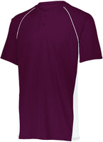 Augusta Sportswear Youth Limit Jersey in Maroon/White  -Part of the Youth, Youth-Jersey, Augusta-Products, Baseball, Shirts, All-Sports, All-Sports-1 product lines at KanaleyCreations.com