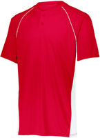Augusta Sportswear Youth Limit Jersey in Red/White  -Part of the Youth, Youth-Jersey, Augusta-Products, Baseball, Shirts, All-Sports, All-Sports-1 product lines at KanaleyCreations.com
