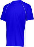 Augusta Sportswear Youth Limit Jersey in Purple/White  -Part of the Youth, Youth-Jersey, Augusta-Products, Baseball, Shirts, All-Sports, All-Sports-1 product lines at KanaleyCreations.com