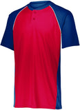 Augusta Sportswear Youth Limit Jersey in Navy/Red/White  -Part of the Youth, Youth-Jersey, Augusta-Products, Baseball, Shirts, All-Sports, All-Sports-1 product lines at KanaleyCreations.com