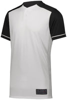 Augusta Sportswear Closer Jersey in White/Black  -Part of the Adult, Adult-Jersey, Augusta-Products, Baseball, Shirts, All-Sports, All-Sports-1 product lines at KanaleyCreations.com