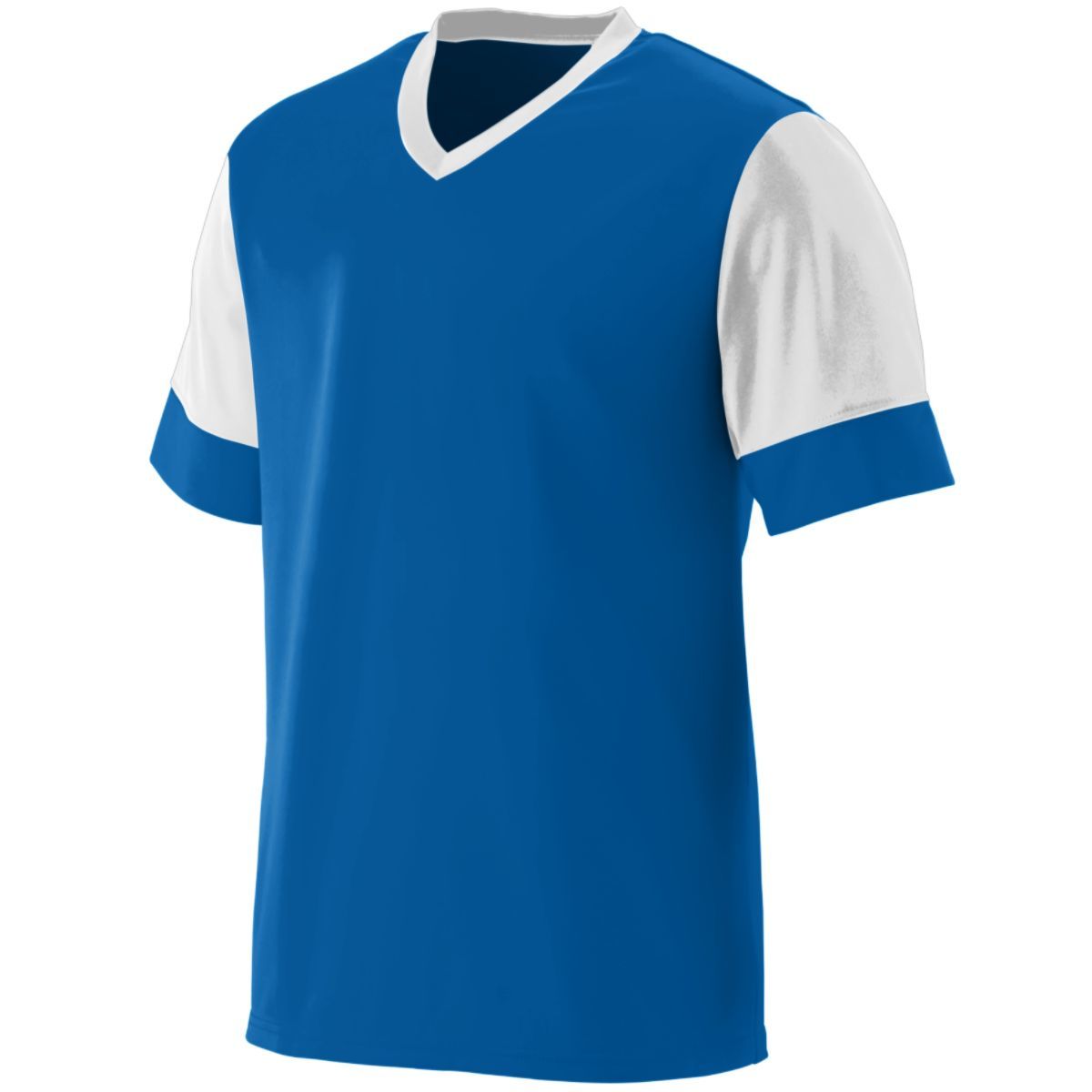 Augusta Sportswear Youth Lightning Jersey in Royal/White  -Part of the Youth, Youth-Jersey, Augusta-Products, Soccer, Shirts, All-Sports-1 product lines at KanaleyCreations.com