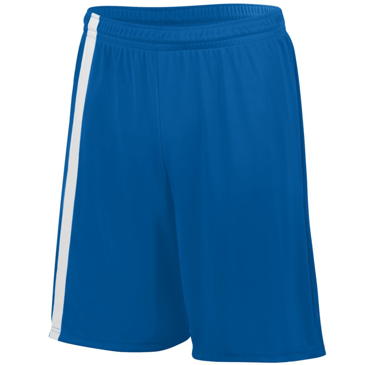 Augusta Sportswear Attacking Third Shorts in Royal/White  -Part of the Adult, Adult-Shorts, Augusta-Products, Soccer, All-Sports-1 product lines at KanaleyCreations.com