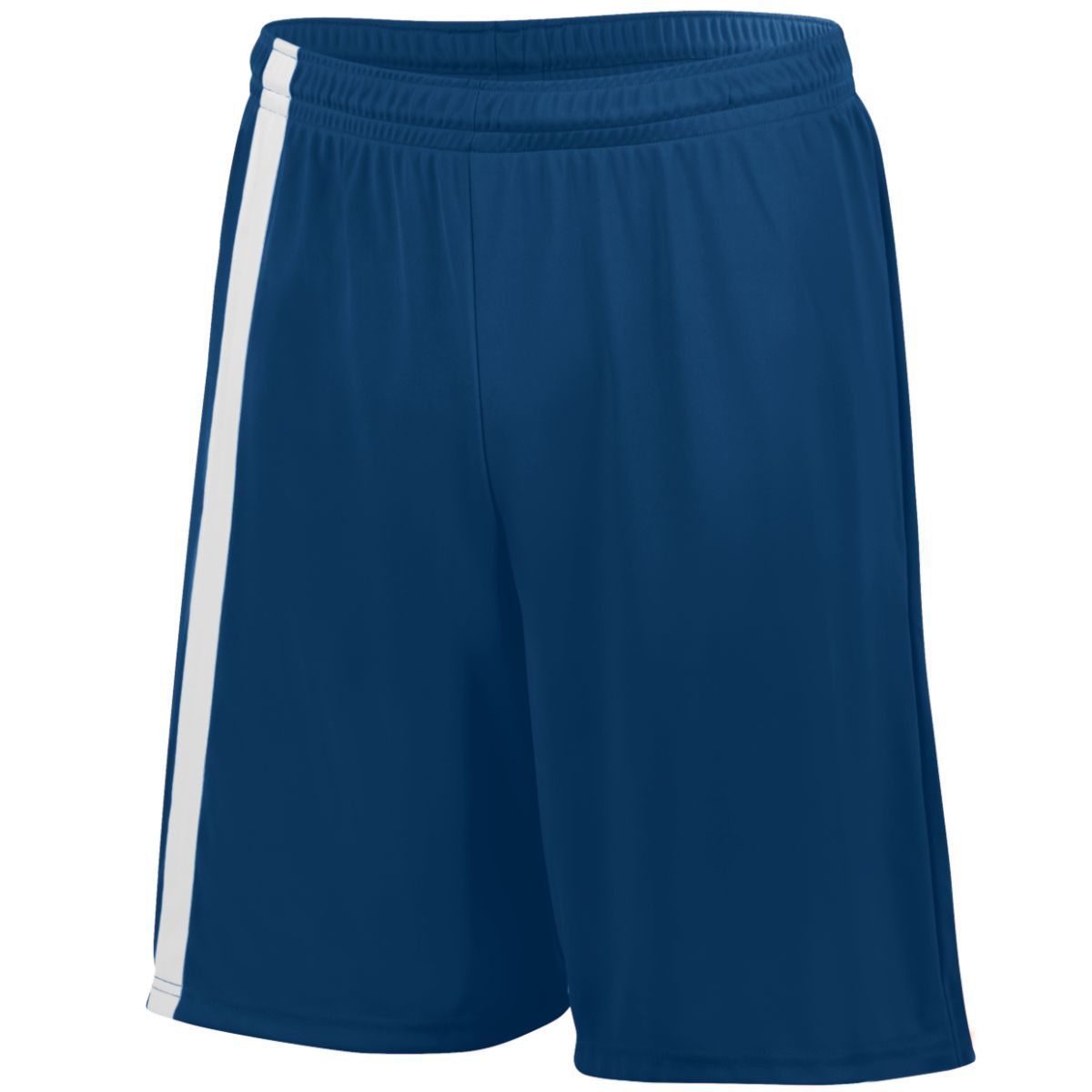 Augusta Sportswear Attacking Third Shorts in Navy/White  -Part of the Adult, Adult-Shorts, Augusta-Products, Soccer, All-Sports-1 product lines at KanaleyCreations.com