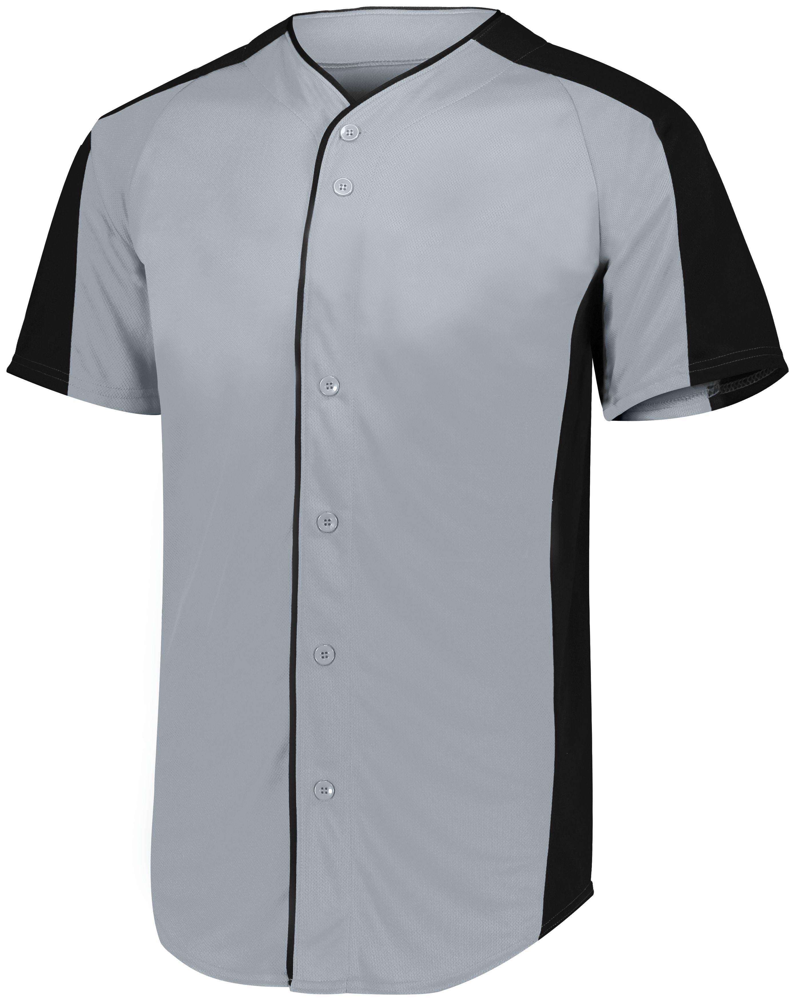 Augusta Sportswear Full-Button Baseball Jersey