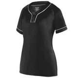 Augusta Sportswear Girls Overpower Two-Button Jersey