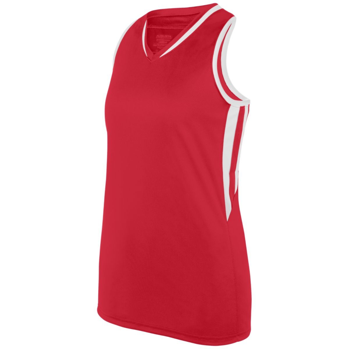 Augusta Sportswear Ladies Full Force Tank in Red/White  -Part of the Ladies, Ladies-Tank, Augusta-Products, Shirts product lines at KanaleyCreations.com