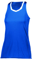 Augusta Sportswear Girls Crosse Jersey in Royal/White  -Part of the Girls, Augusta-Products, Girls-Jersey, Shirts product lines at KanaleyCreations.com