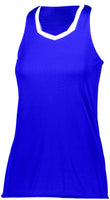 Augusta Sportswear Girls Crosse Jersey in Purple/White  -Part of the Girls, Augusta-Products, Girls-Jersey, Shirts product lines at KanaleyCreations.com