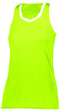 Augusta Sportswear Girls Crosse Jersey in Lime/White  -Part of the Girls, Augusta-Products, Girls-Jersey, Shirts product lines at KanaleyCreations.com