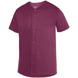 Augusta Sportswear Sultan Jersey in Maroon  -Part of the Adult, Adult-Jersey, Augusta-Products, Baseball, Shirts, All-Sports, All-Sports-1 product lines at KanaleyCreations.com