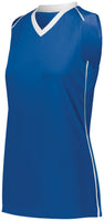 Augusta Sportswear Ladies Rover Jersey in Royal/White  -Part of the Ladies, Ladies-Jersey, Augusta-Products, Softball, Shirts product lines at KanaleyCreations.com