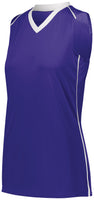 Augusta Sportswear Girls Rover Jersey in Purple/White  -Part of the Girls, Augusta-Products, Softball, Girls-Jersey, Shirts product lines at KanaleyCreations.com