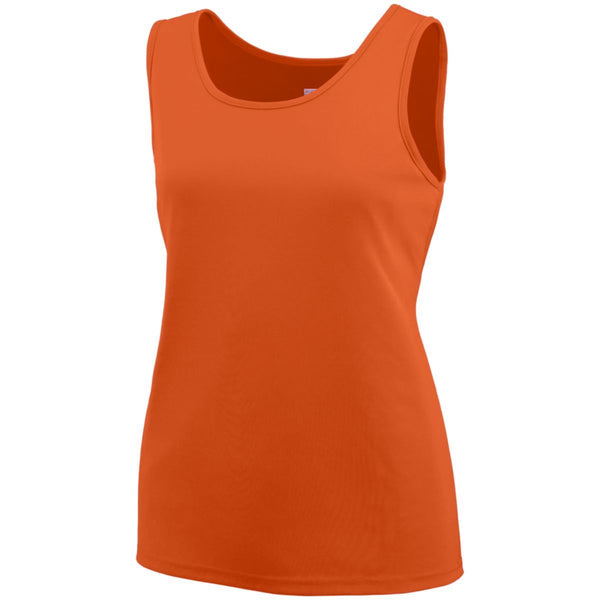 Augusta Sportswear Girls Training Tank in Orange  -Part of the Girls, Augusta-Products, Girls-Tank, Shirts product lines at KanaleyCreations.com