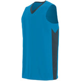 Augusta Sportswear Block Out Jersey in Power Blue/Slate  -Part of the Adult, Adult-Jersey, Augusta-Products, Basketball, Shirts, All-Sports, All-Sports-1 product lines at KanaleyCreations.com