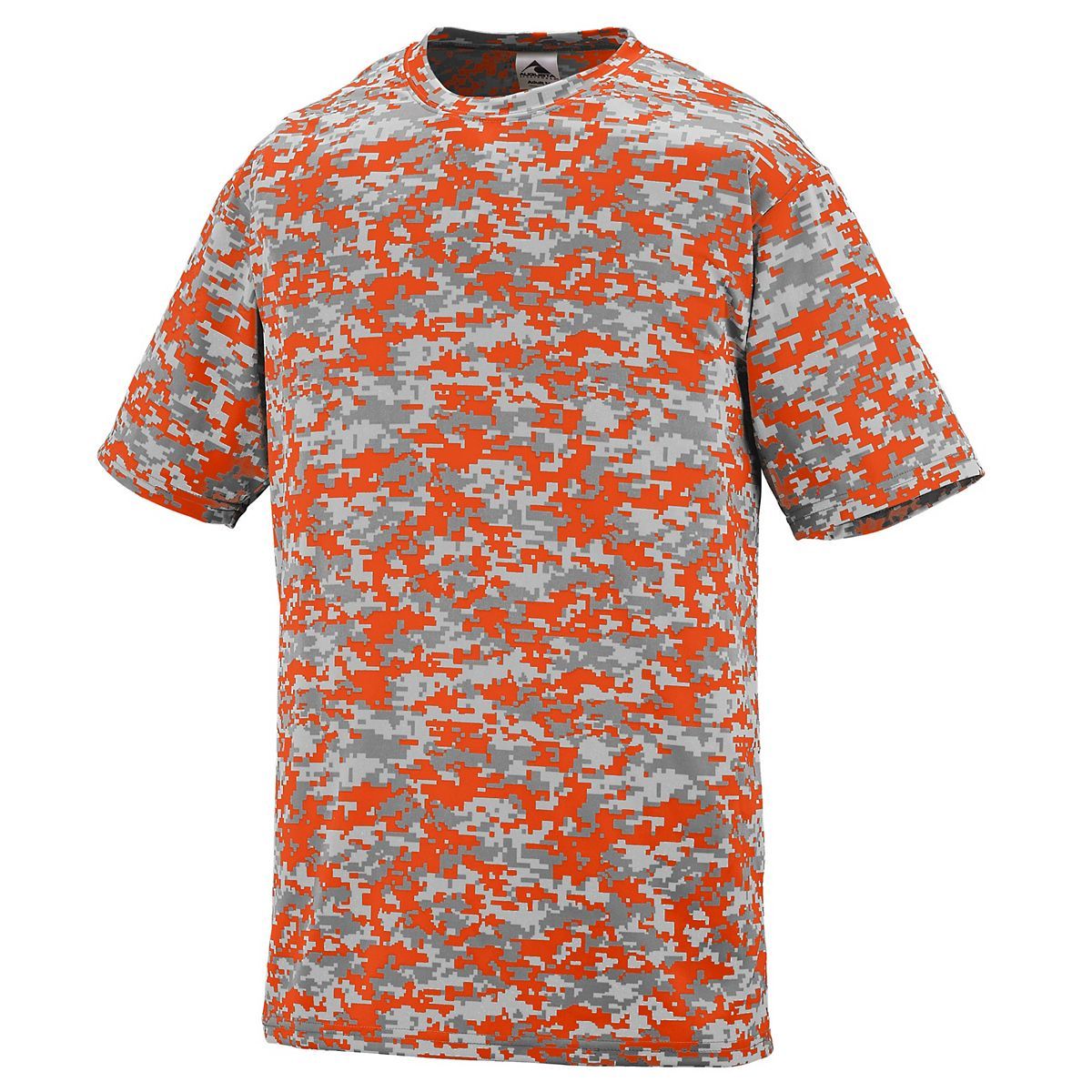 Augusta Sportswear Youth Digi Camo Wicking T-Shirt in Orange Digi  -Part of the Youth, Youth-Tee-Shirt, T-Shirts, Augusta-Products, Shirts product lines at KanaleyCreations.com