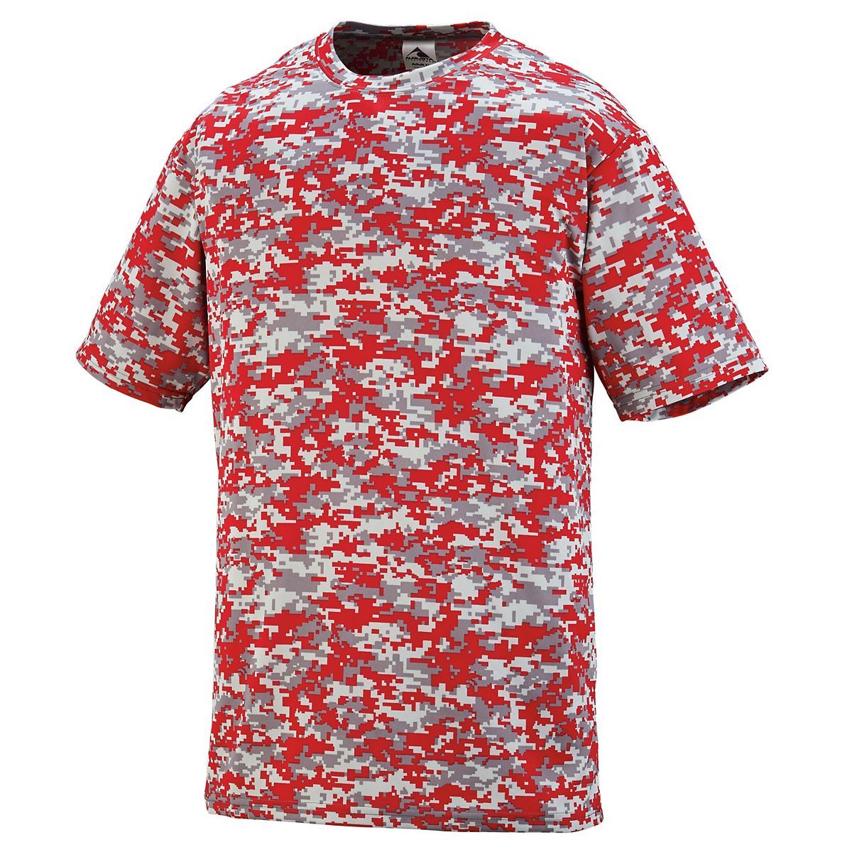 Augusta Sportswear Youth Digi Camo Wicking T-Shirt in Red Digi  -Part of the Youth, Youth-Tee-Shirt, T-Shirts, Augusta-Products, Shirts product lines at KanaleyCreations.com