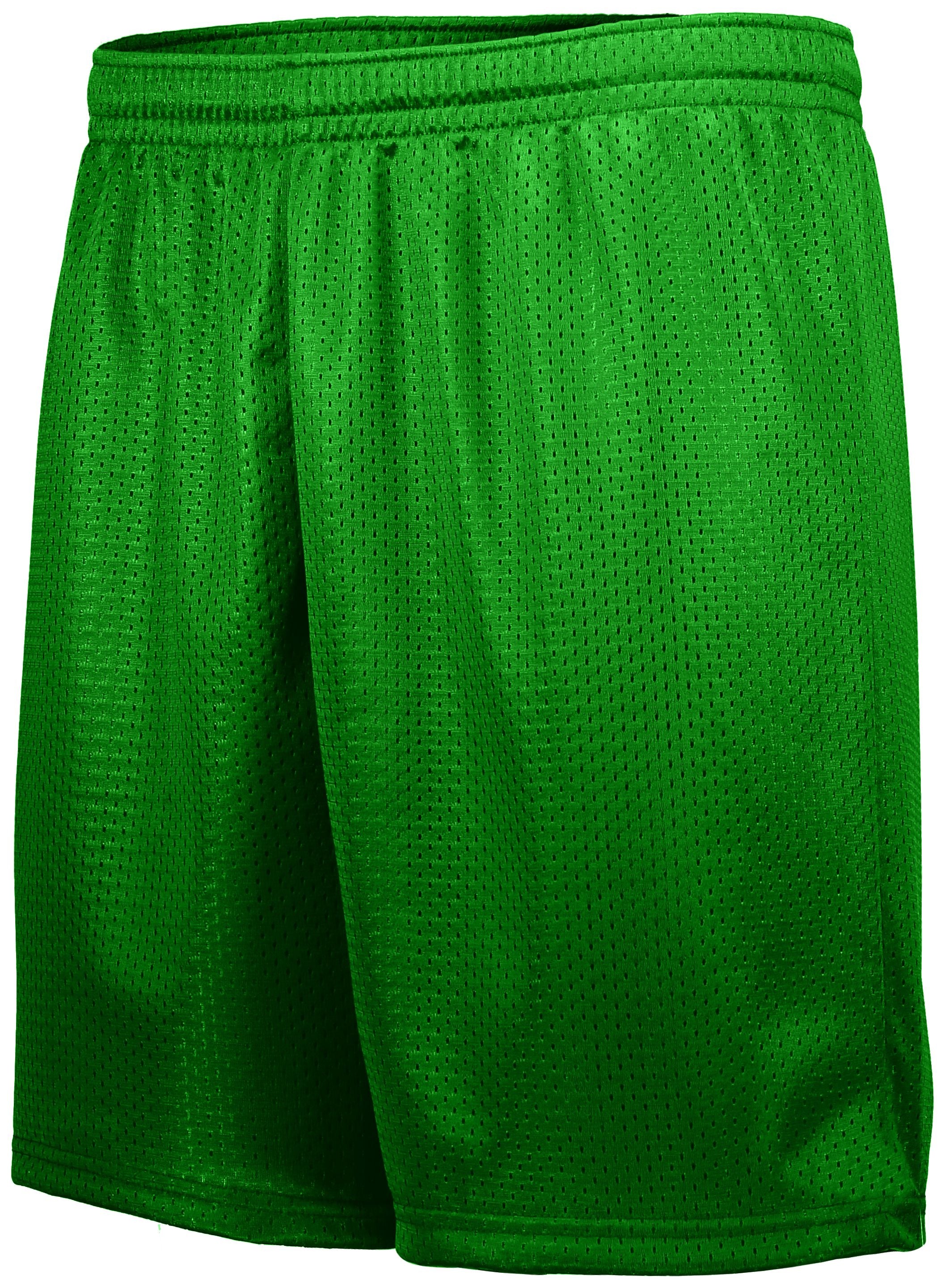 Augusta Sportswear Youth Tricot Mesh Shorts in Kelly  -Part of the Youth, Youth-Shorts, Augusta-Products product lines at KanaleyCreations.com
