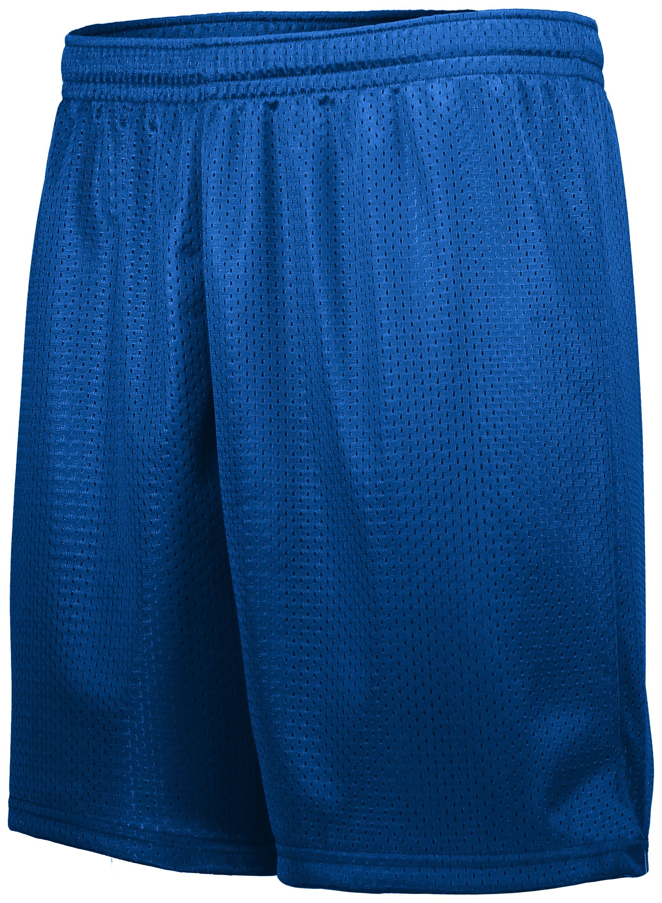 Augusta Sportswear Youth Tricot Mesh Shorts in Royal  -Part of the Youth, Youth-Shorts, Augusta-Products product lines at KanaleyCreations.com