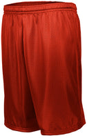 Augusta Sportswear Longer Length Tricot Mesh Shorts in Orange  -Part of the Adult, Adult-Shorts, Augusta-Products product lines at KanaleyCreations.com