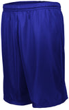 Augusta Sportswear Longer Length Tricot Mesh Shorts in Purple (Hlw)  -Part of the Adult, Adult-Shorts, Augusta-Products product lines at KanaleyCreations.com