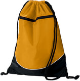 Augusta Sportswear Tri-Color Drawstring Backpack