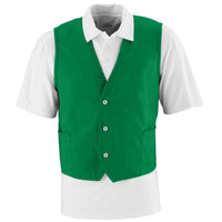 Augusta Sportswear Vest in Kelly  -Part of the Adult, Augusta-Products, Outerwear product lines at KanaleyCreations.com