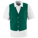 Augusta Sportswear Vest in Dark Green  -Part of the Adult, Augusta-Products, Outerwear product lines at KanaleyCreations.com