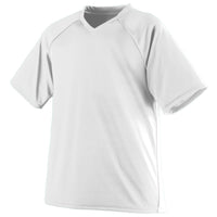 Augusta Sportswear Striker Jersey in White/White  -Part of the Adult, Adult-Jersey, Augusta-Products, Soccer, Shirts, All-Sports-1 product lines at KanaleyCreations.com