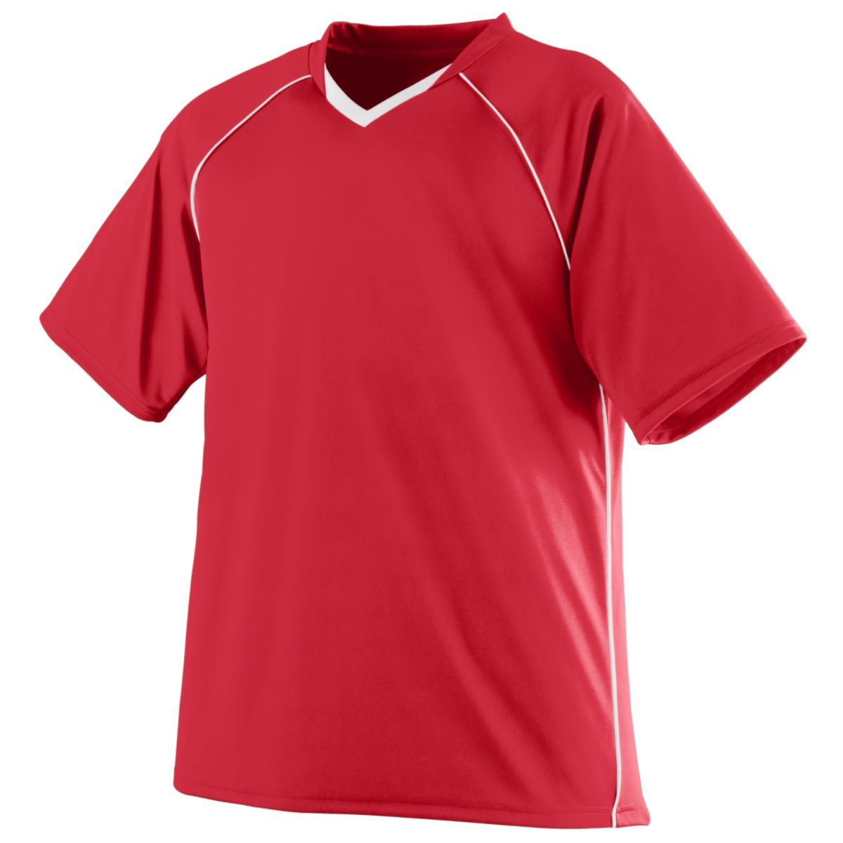 Augusta Sportswear Striker Jersey in Red/White  -Part of the Adult, Adult-Jersey, Augusta-Products, Soccer, Shirts, All-Sports-1 product lines at KanaleyCreations.com