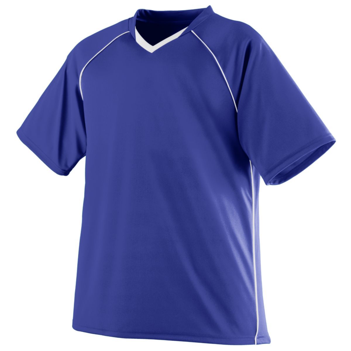 Augusta Sportswear Striker Jersey in Purple/White  -Part of the Adult, Adult-Jersey, Augusta-Products, Soccer, Shirts, All-Sports-1 product lines at KanaleyCreations.com