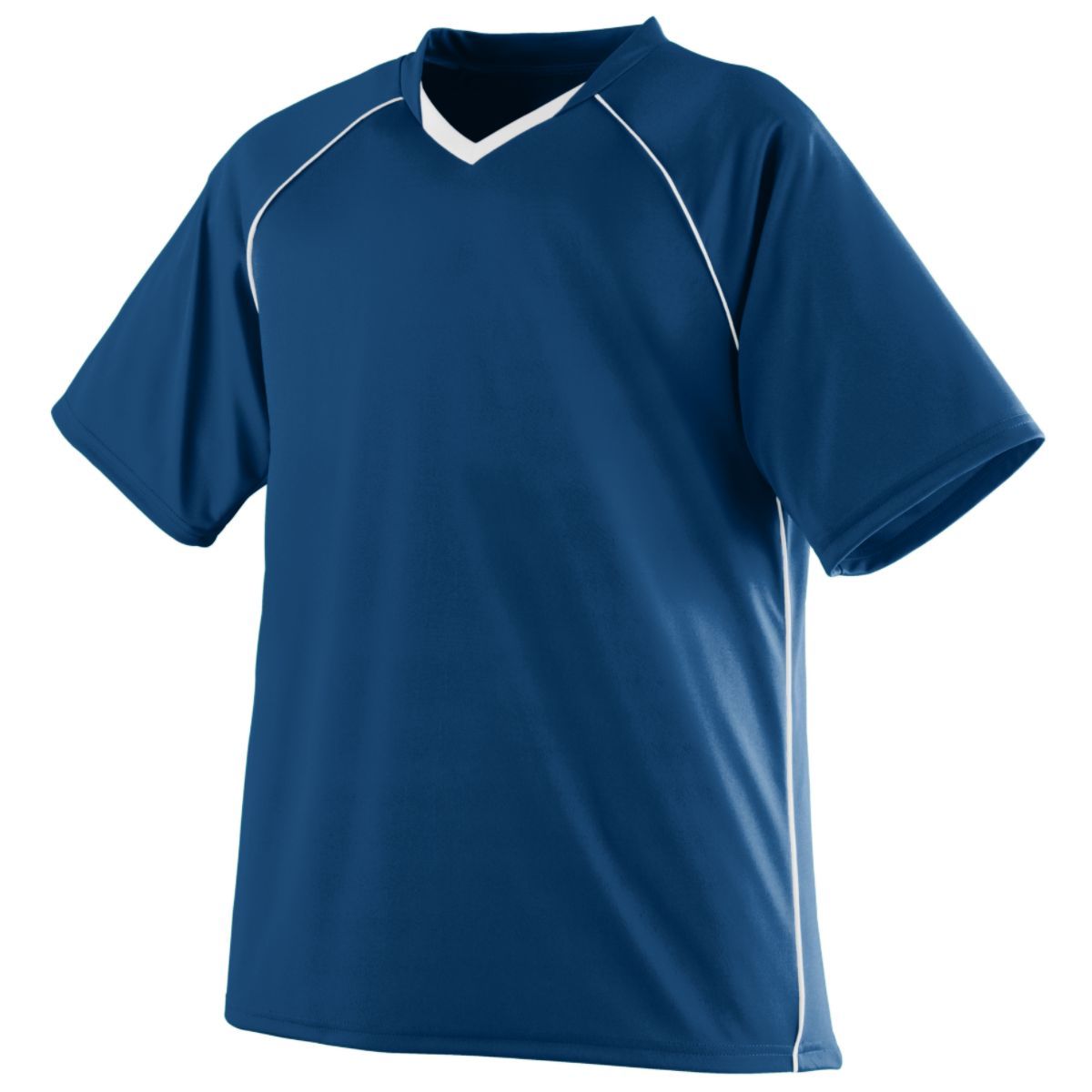 Augusta Sportswear Youth Striker Jersey in Navy/White  -Part of the Youth, Youth-Jersey, Augusta-Products, Soccer, Shirts, All-Sports-1 product lines at KanaleyCreations.com