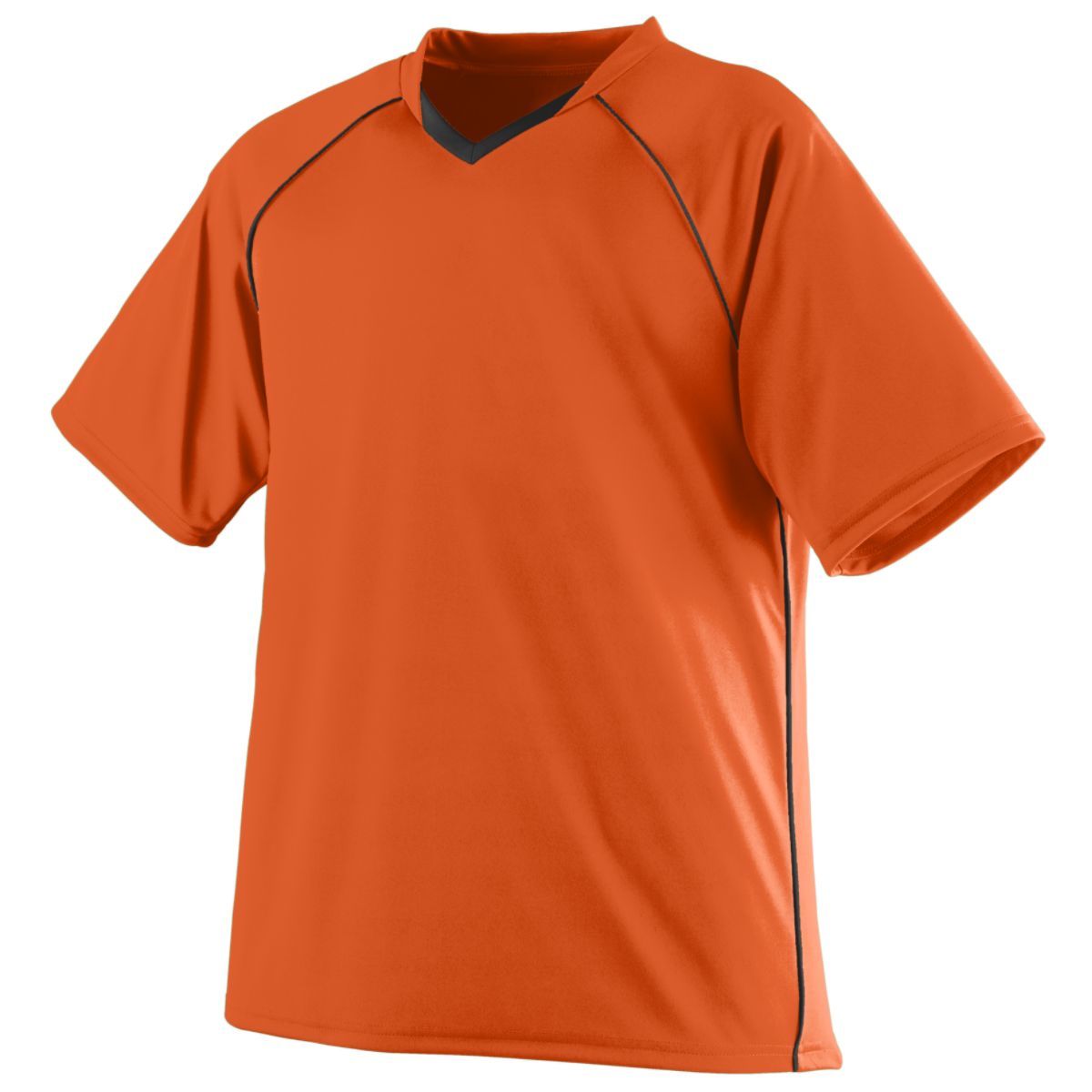 Augusta Sportswear Youth Striker Jersey in Orange/Black  -Part of the Youth, Youth-Jersey, Augusta-Products, Soccer, Shirts, All-Sports-1 product lines at KanaleyCreations.com