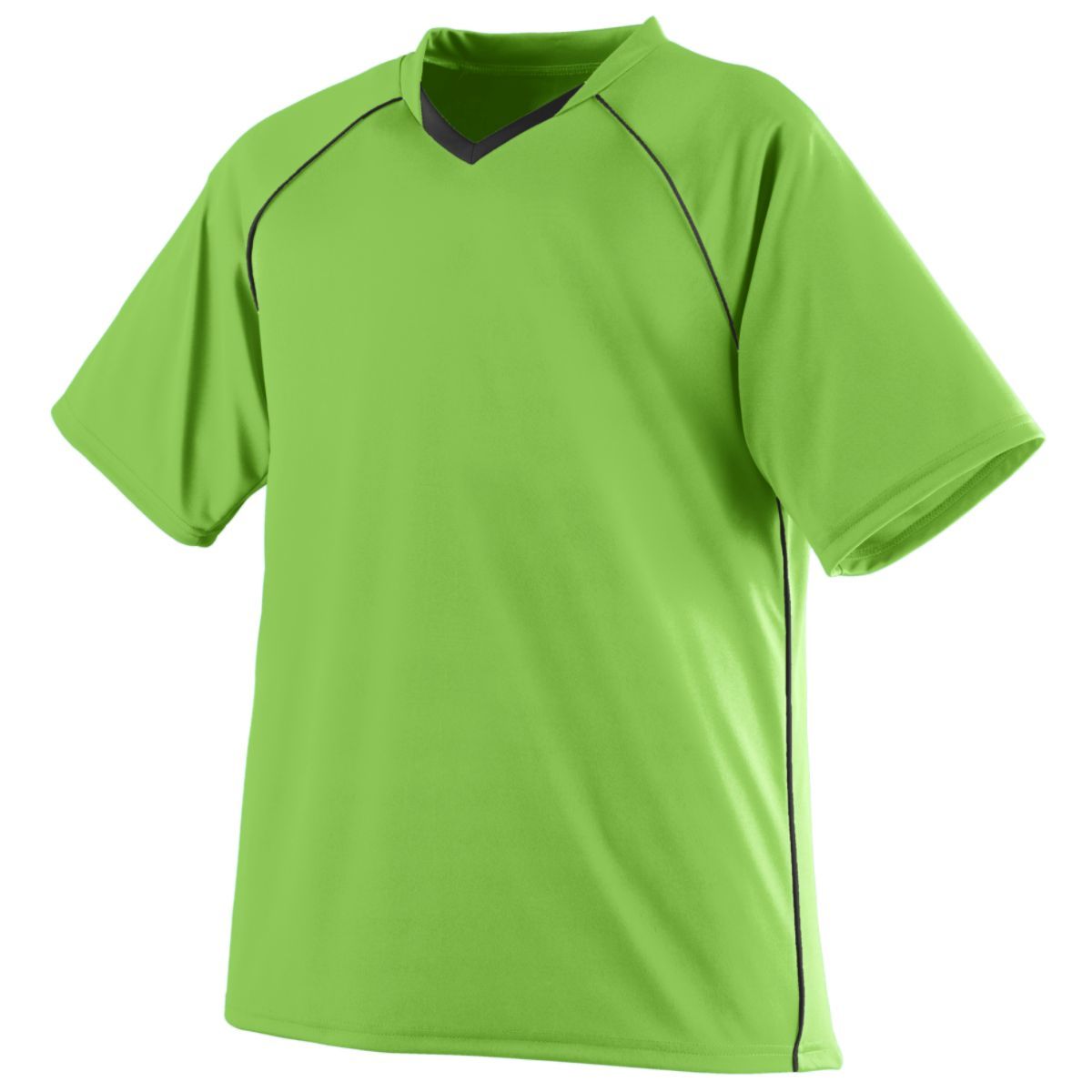 Augusta Sportswear Youth Striker Jersey in Lime/Black  -Part of the Youth, Youth-Jersey, Augusta-Products, Soccer, Shirts, All-Sports-1 product lines at KanaleyCreations.com