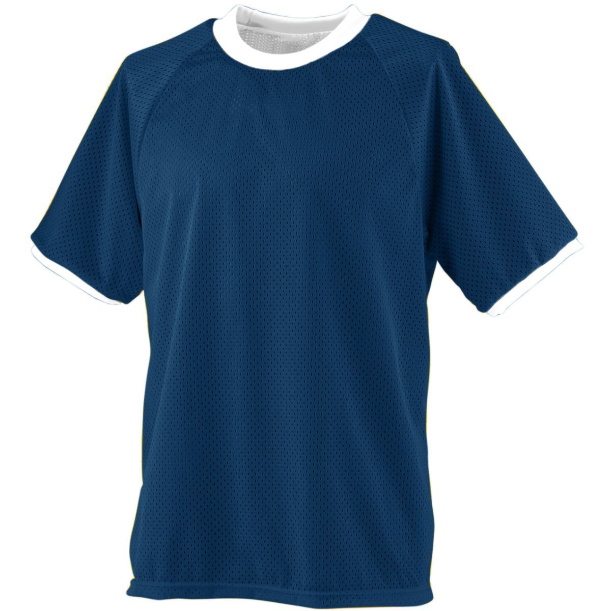 Augusta Sportswear Youth Reversible Practice Jersey in Navy/White  -Part of the Youth, Youth-Jersey, Augusta-Products, Soccer, Shirts, All-Sports-1 product lines at KanaleyCreations.com