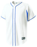 Holloway Ignite Jersey in White/Royal  -Part of the Adult, Adult-Jersey, Baseball, Holloway, Shirts, All-Sports, All-Sports-1 product lines at KanaleyCreations.com