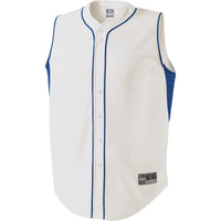 Holloway Fierce Jersey in White/Royal  -Part of the Adult, Adult-Jersey, Baseball, Holloway, Shirts, All-Sports, All-Sports-1 product lines at KanaleyCreations.com