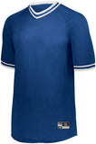 Holloway Retro V-Neck Baseball Jersey in Royal/White  -Part of the Adult, Adult-Jersey, Baseball, Holloway, Shirts, All-Sports, All-Sports-1 product lines at KanaleyCreations.com