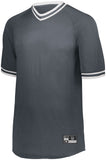 Holloway Youth Retro V-Neck Baseball Jersey