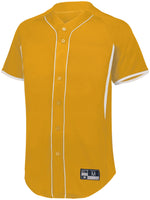 Youth  Game7 Full-Button Baseball Jersey from Holloway