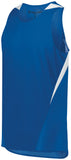 Holloway Youth Pr Max Track Jersey in Royal/White  -Part of the Youth, Youth-Jersey, Track-Field, Holloway, Shirts product lines at KanaleyCreations.com