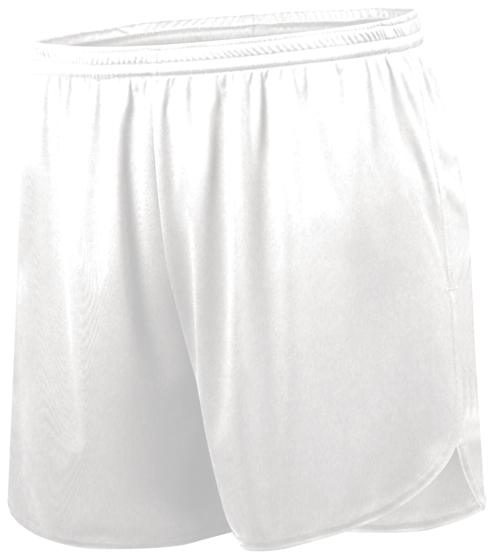 Holloway Pr Max Track Shorts in White  -Part of the Adult, Adult-Shorts, Track-Field, Holloway product lines at KanaleyCreations.com