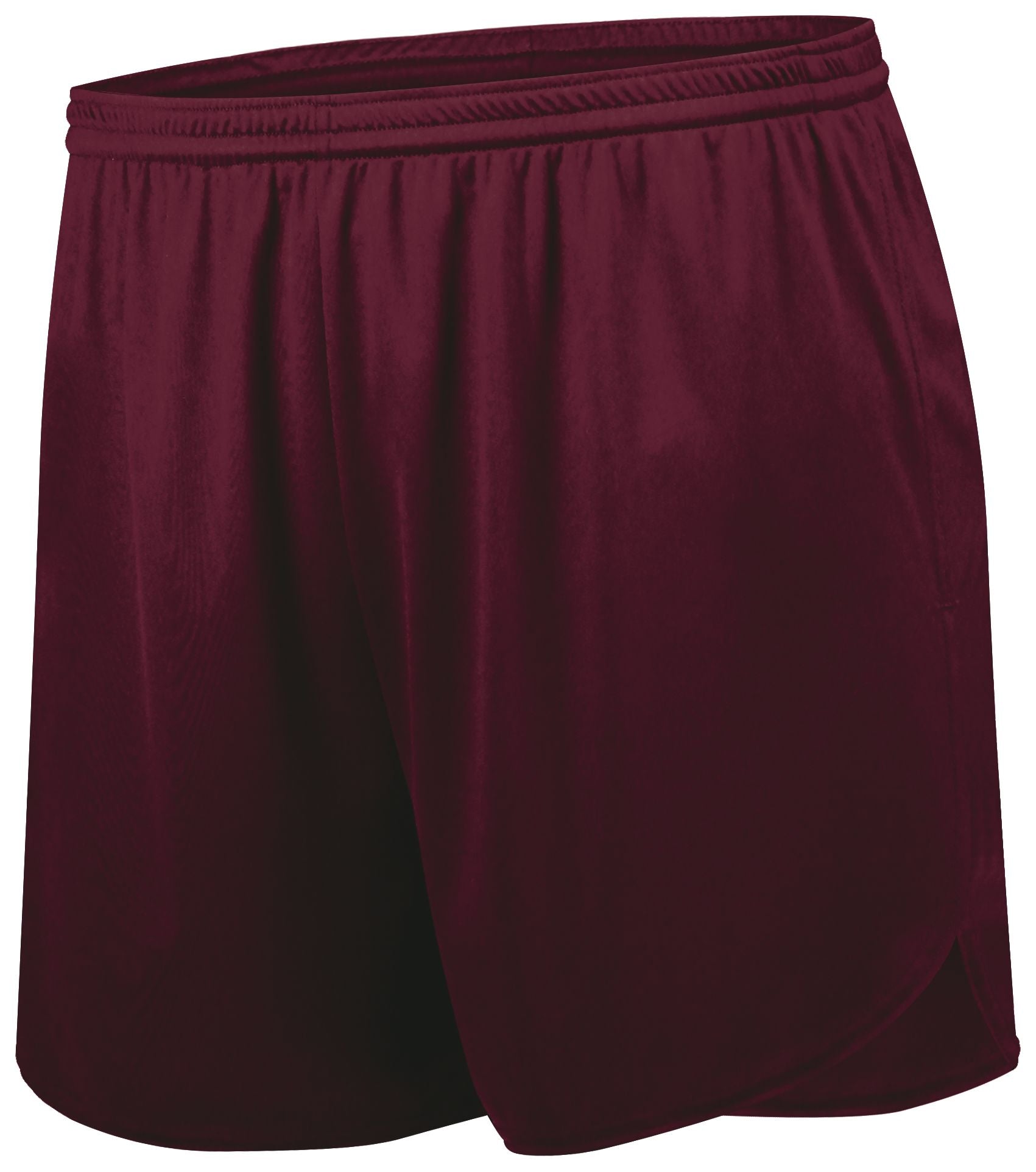 Holloway Youth Pr Max Track Shorts in Maroon (Hlw)  -Part of the Youth, Youth-Shorts, Track-Field, Holloway product lines at KanaleyCreations.com