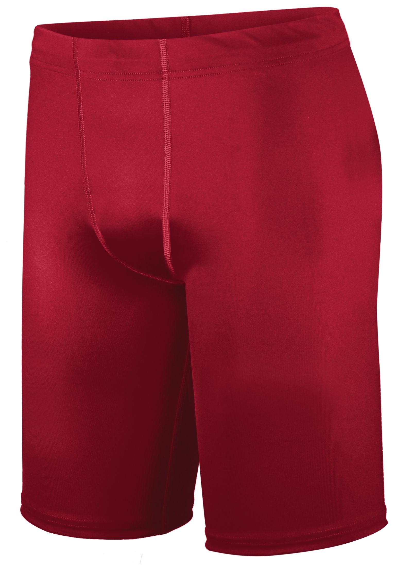 Holloway Pr Max Compression Shorts in Scarlet  -Part of the Adult, Adult-Shorts, Track-Field, Holloway product lines at KanaleyCreations.com