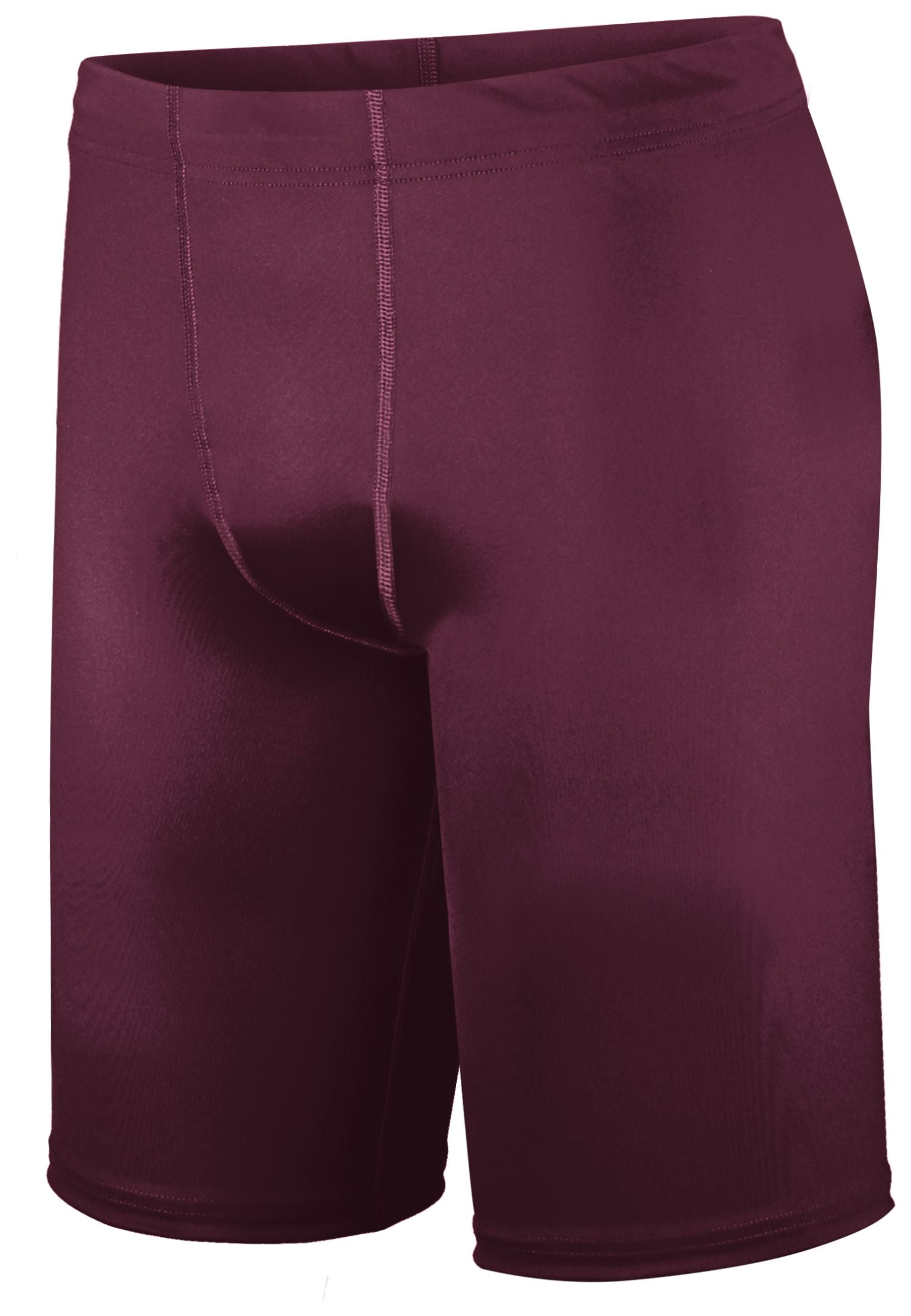 Holloway Pr Max Compression Shorts in Maroon (Hlw)  -Part of the Adult, Adult-Shorts, Track-Field, Holloway product lines at KanaleyCreations.com
