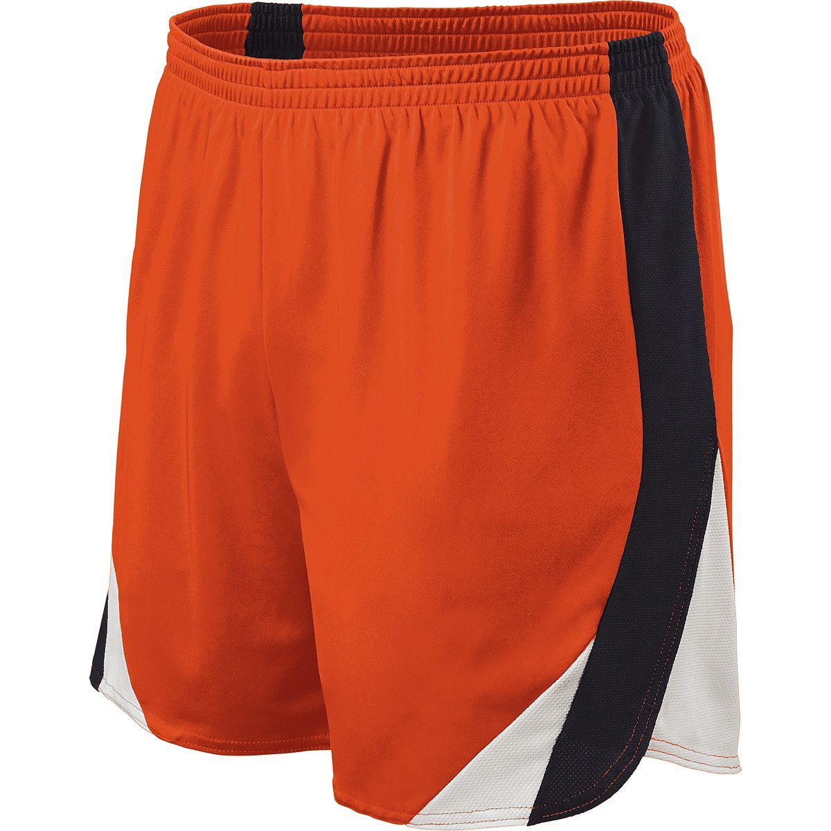 Holloway Approach Shorts in Orange/Black/White  -Part of the Adult, Adult-Shorts, Track-Field, Holloway product lines at KanaleyCreations.com