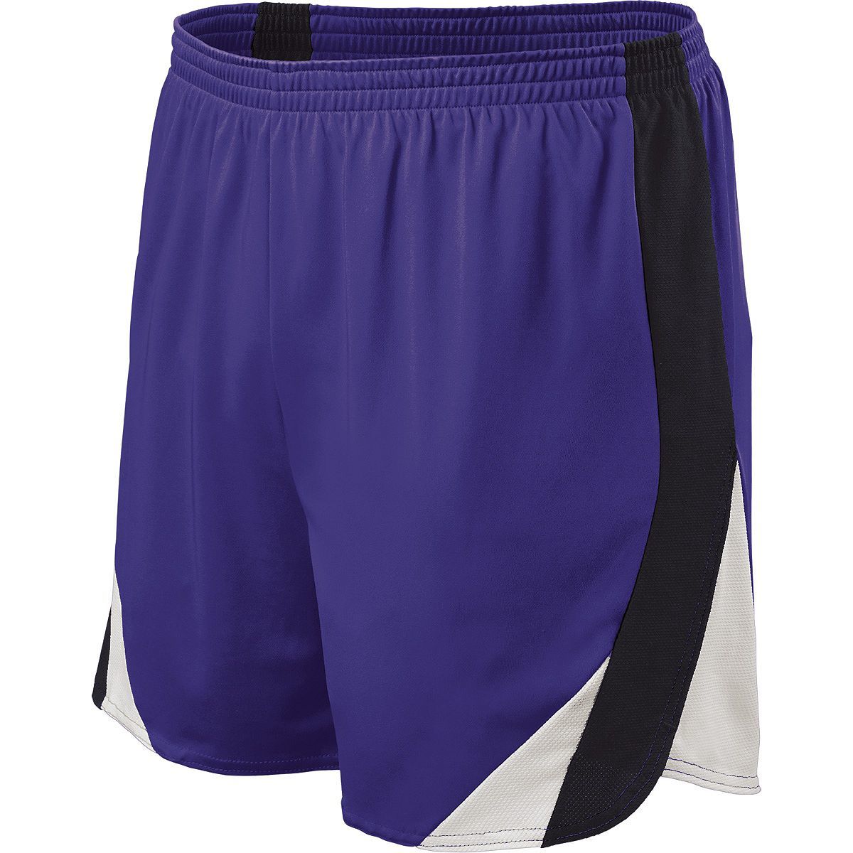 Holloway Approach Shorts in Purple/Black/White  -Part of the Adult, Adult-Shorts, Track-Field, Holloway product lines at KanaleyCreations.com