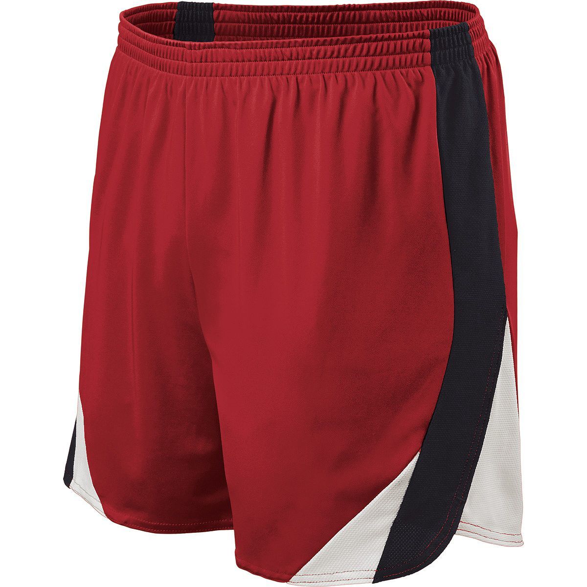 Holloway Approach Shorts in Scarlet/Black/White  -Part of the Adult, Adult-Shorts, Track-Field, Holloway product lines at KanaleyCreations.com